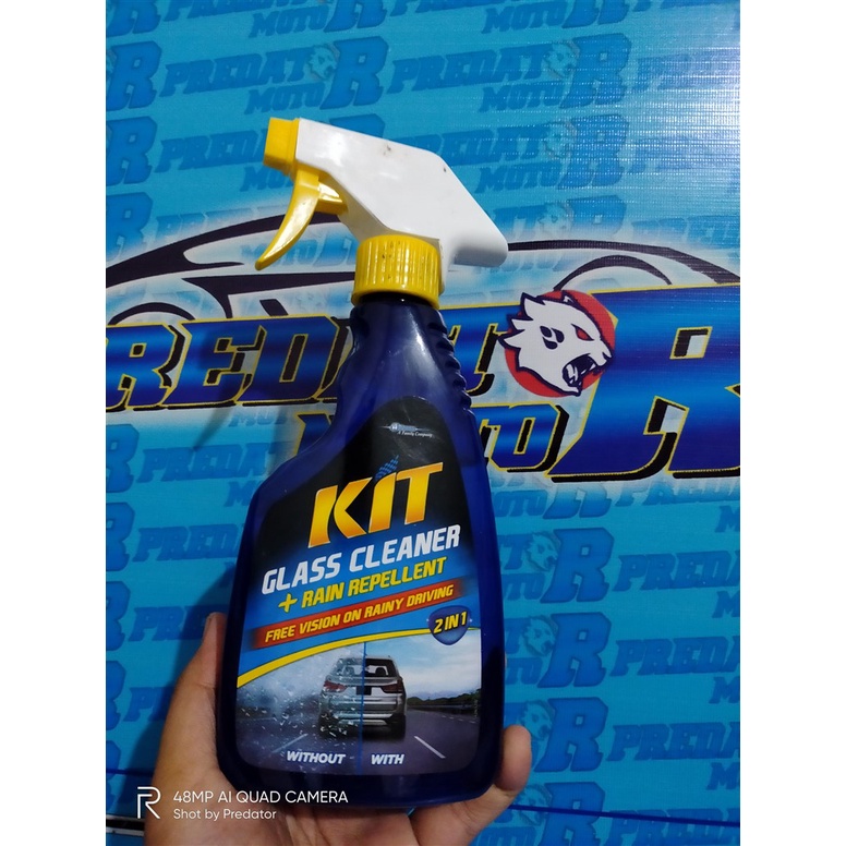 Jual PEMBERSIH KACA MOBIL dan EFEK DAUN TALAS BAGIAN LUAR DALAM KIT