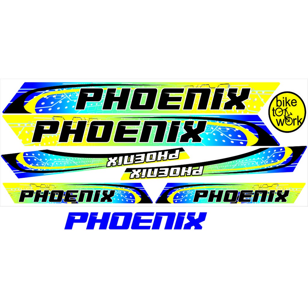 Jual STICKER ALL SEPEDA PHOENIX STIKER DECAL MTB STRIPING | Shopee ...