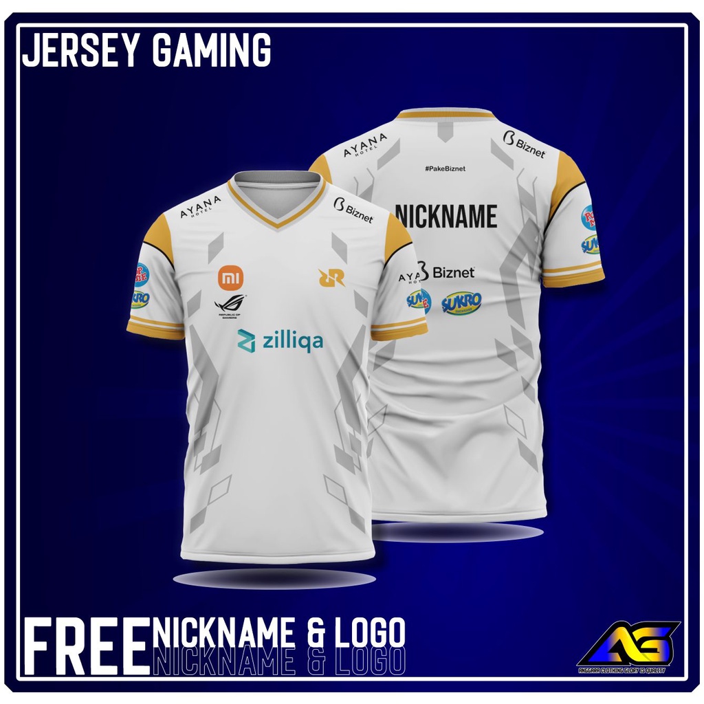 Jual JERSEY RRQ S10 FREE NICKNAME DAN LOGO | Shopee Indonesia