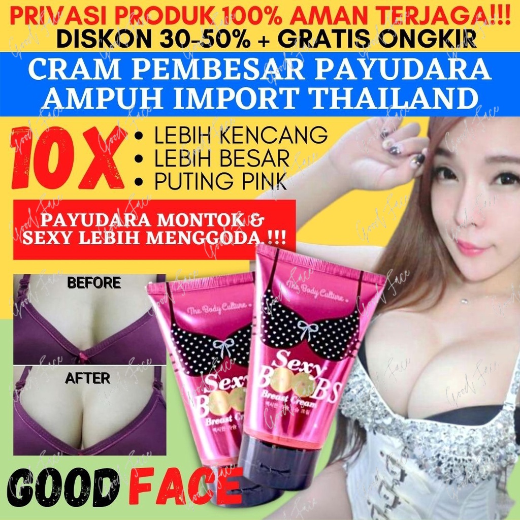 Jual PEMBESAR PAYUDARA SEXY BOOBS - PENGENCANG PAYUDARA BPOM - PAYUDARA  MONTOK - CREAM PAYUDARA | Shopee Indonesia