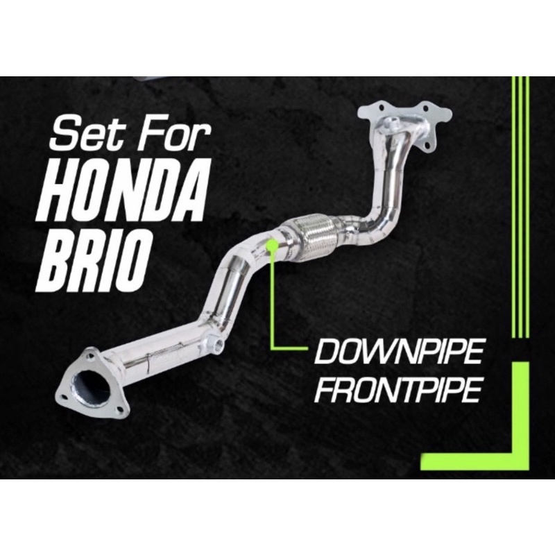 Jual Downpipe Frontpipe Untuk Honda Brio Jazz Ge Freed Dan Tersedia