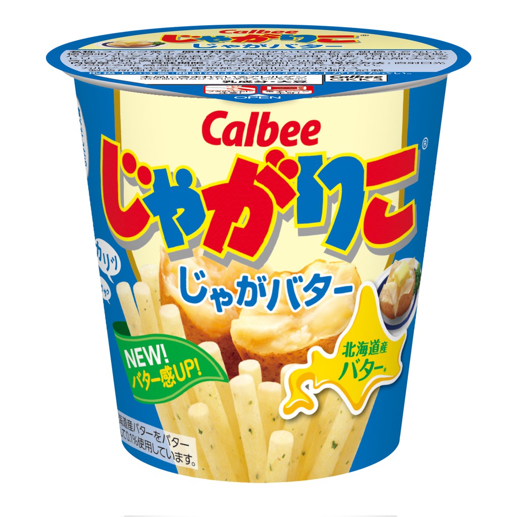 Jual Calbee Jagariko Butter Potato Snacks (snack import jepang ...