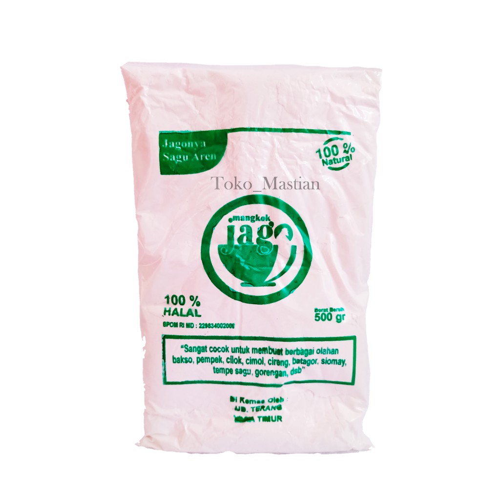 Jual tepung sagu aren cap jago 500gram | Shopee Indonesia