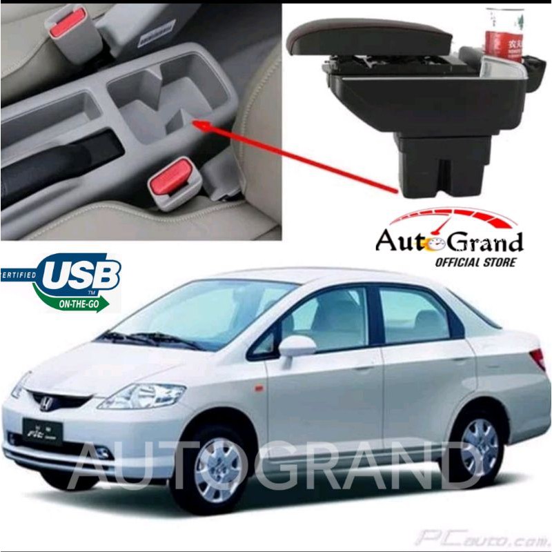 Jual ARMREST HONDA CITY 2002 2007 console box honda city AUTOGRAND