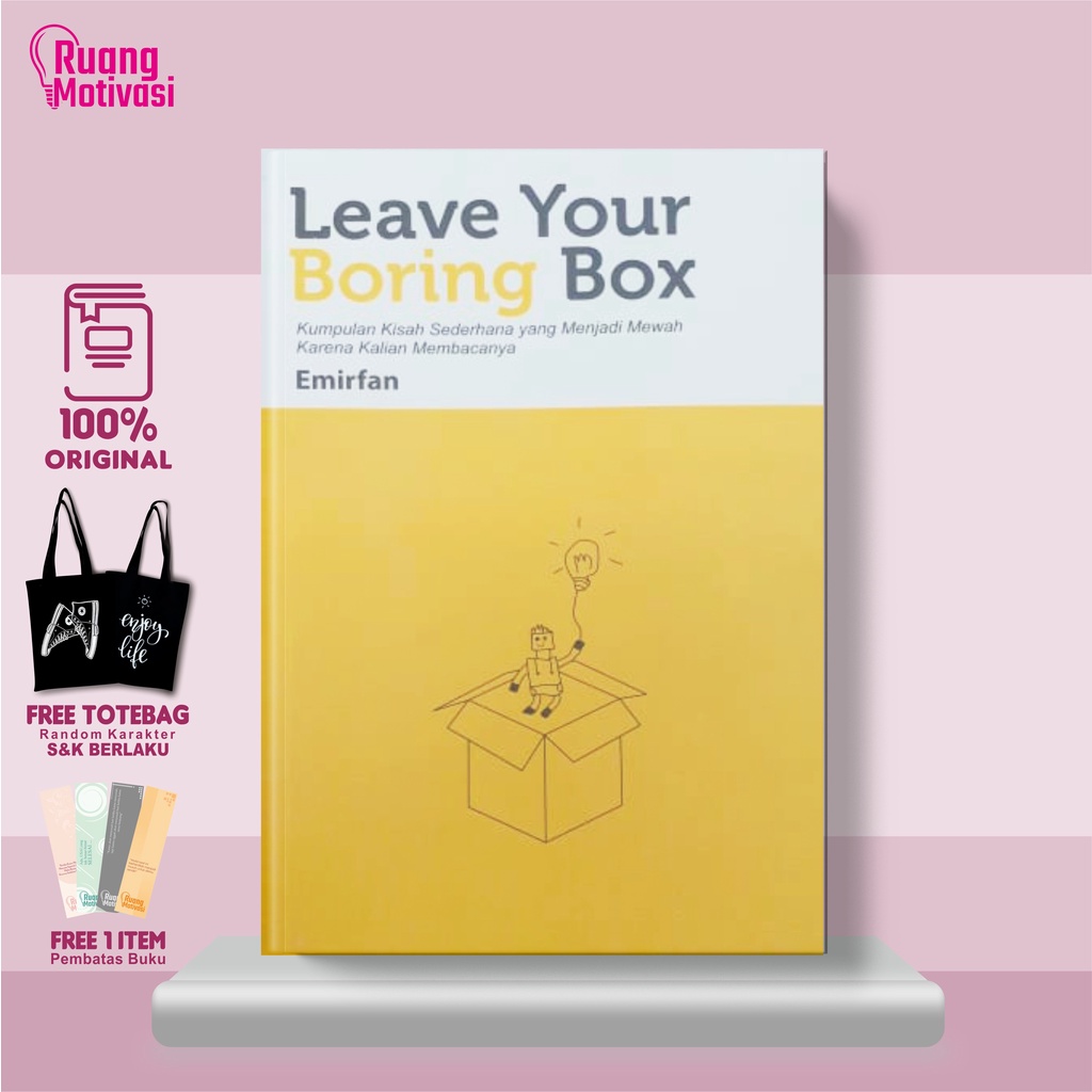 Jual Buku Leave Your Boring Box ; Kumpulan Kisah Sederhana yang Menjadi ...