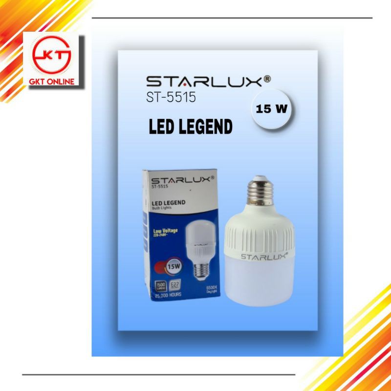 Jual lampu led starlux 15 watt / Bohlam led legend bulb lights 15w