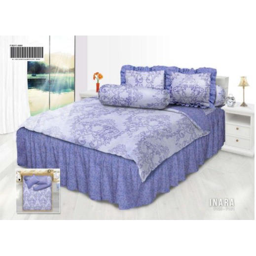 Jual BEDCOVER MY LOVE INARA 180 X 200 (Sprei Rumbai) | Shopee Indonesia