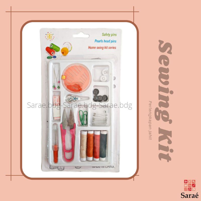 Jual Home Sewing Kit Perlengkapan Jahit/Alat Jahit Shopee Indonesia