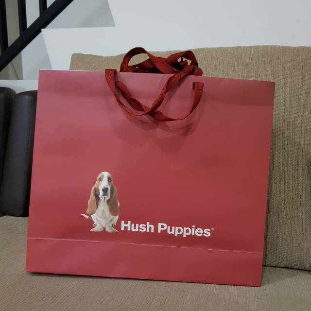 LARGE PAPER BAG HUSH PUPPIES ORIGINAL