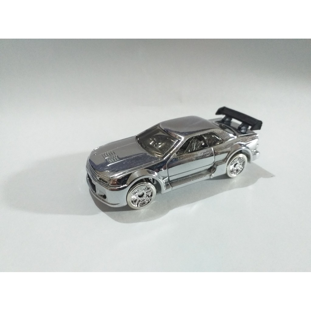 Jual HOT WHEELS LOOSE NISSAN SKYLINE R32 CUSTOM CHROME | Shopee Indonesia