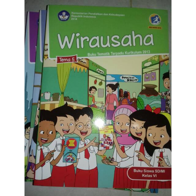 Jual Buku Siswa Tematik Kelas 6 Tema 5 Sdmi Wirausaha K13 Revisi Terbaru Shopee Indonesia 2160