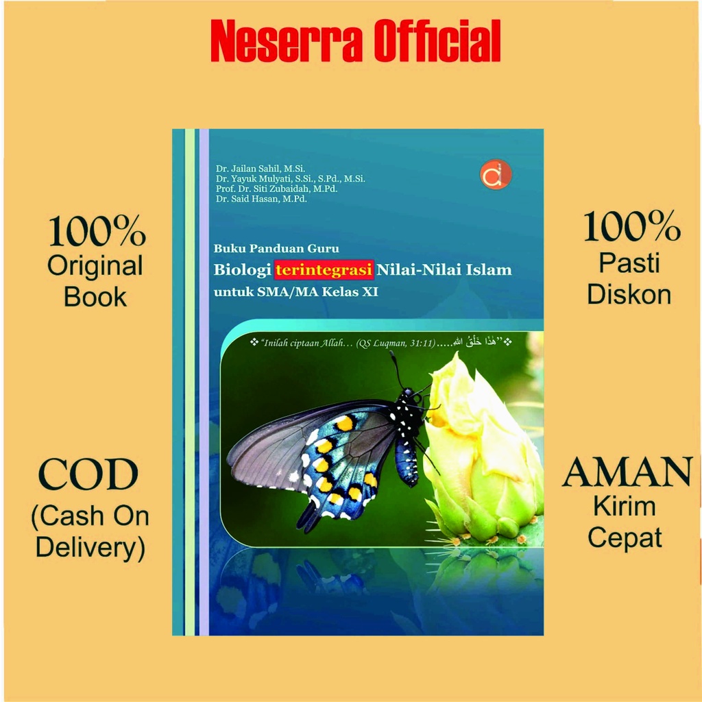Jual Buku Panduan Guru Biologi Terintegrasi Nilai-Nilai Islam Untuk SMA