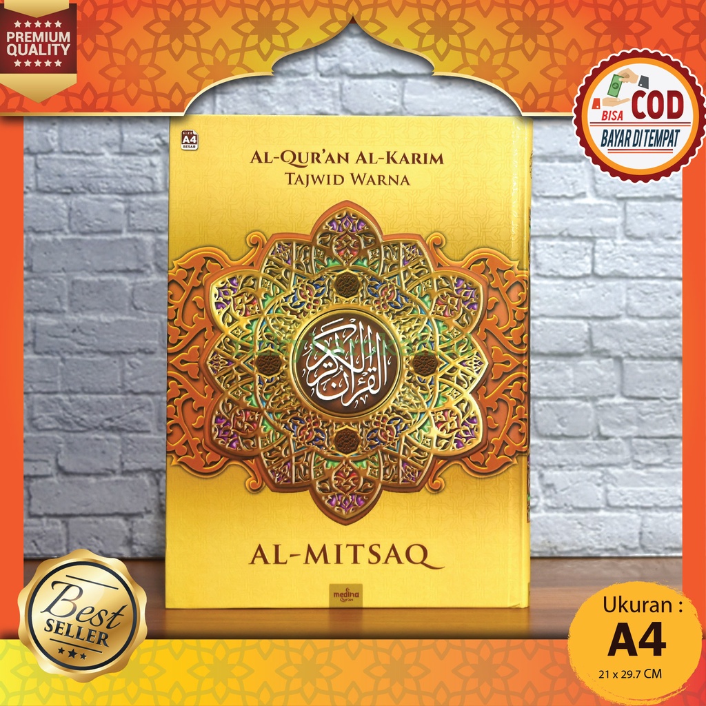 Jual Best Seller Mushaf Alquran Al Mitsaq Ukuran Besar A Tajwid