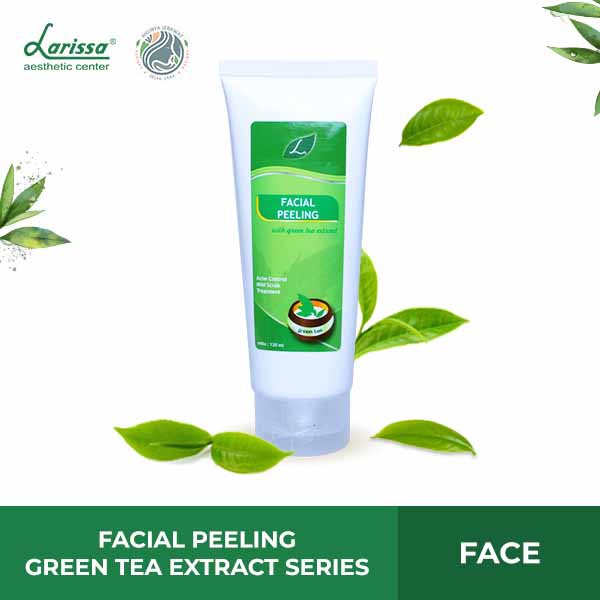 Jual Larissa Facial Peeling Greentea Extract (untuk Beruntus dan Acne