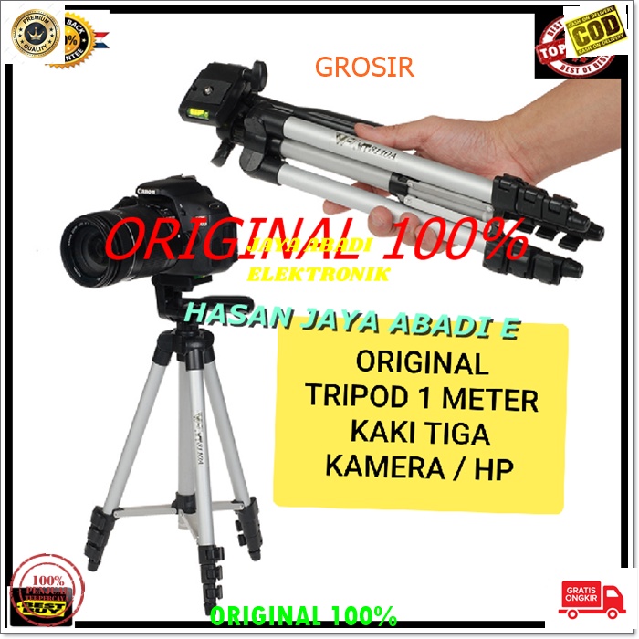 Jual J150 ORIGINAL TRIPOD KAMERA KAKI TIGA HOLDER HANDPHONE CAMERA ...