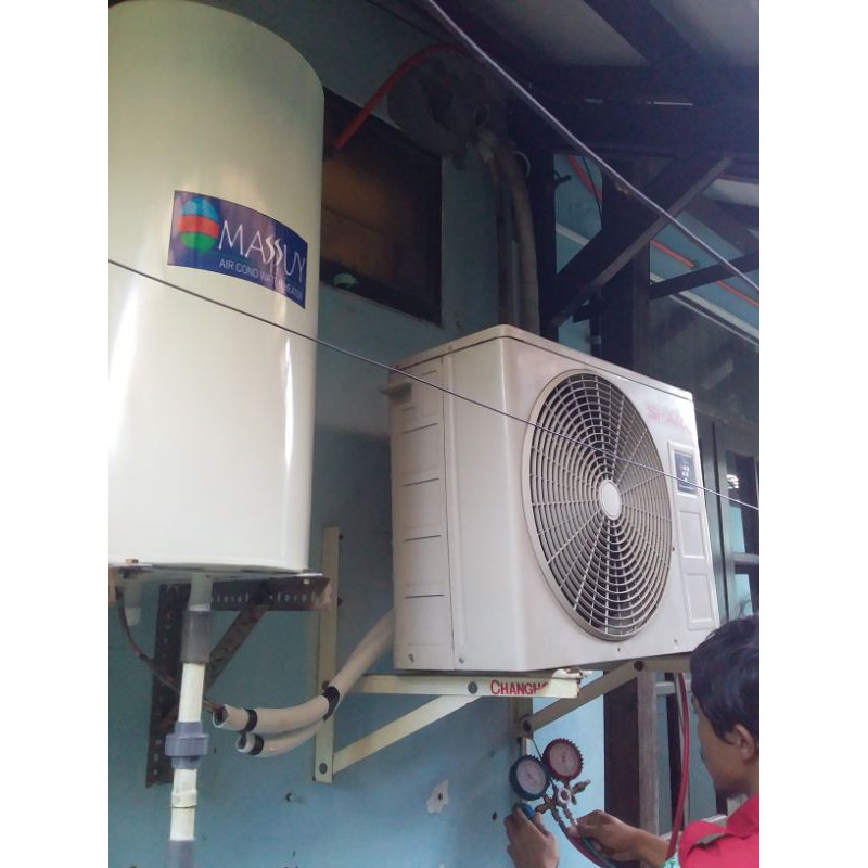 Jual Water Heater AC /pemanasan air tenaga AC 40 Liter | Shopee Indonesia