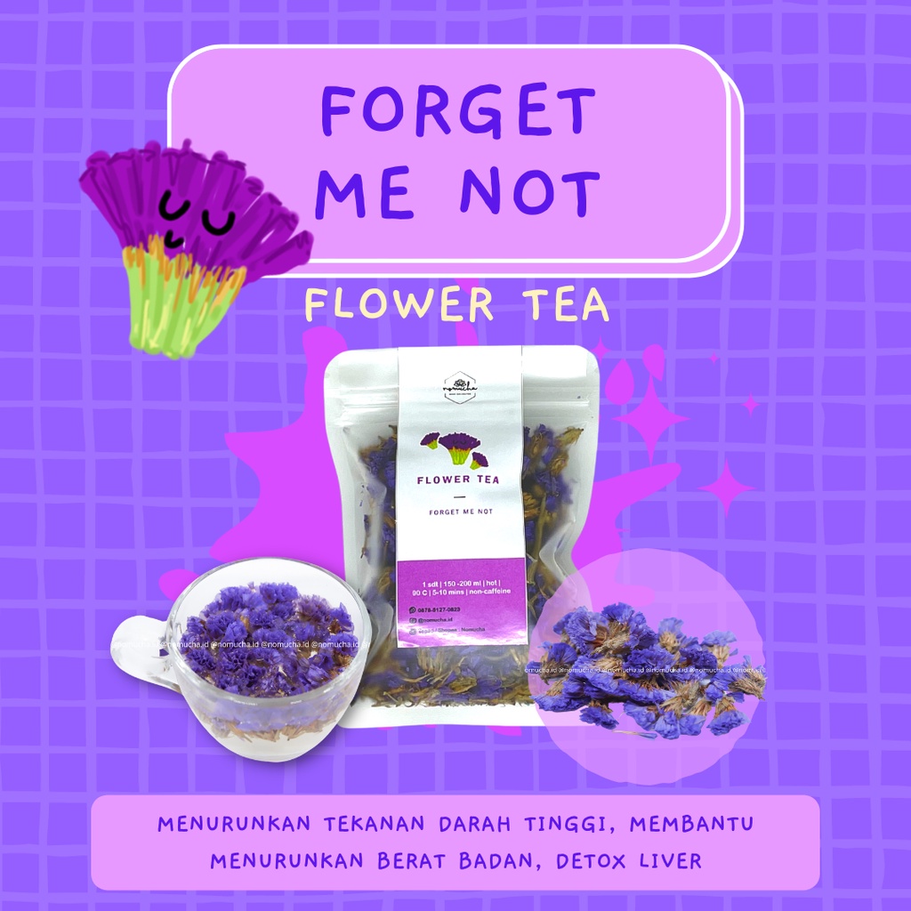 Jual Me Not Flower Tea / Teh Bunga / Teh Herbal Shopee Indonesia