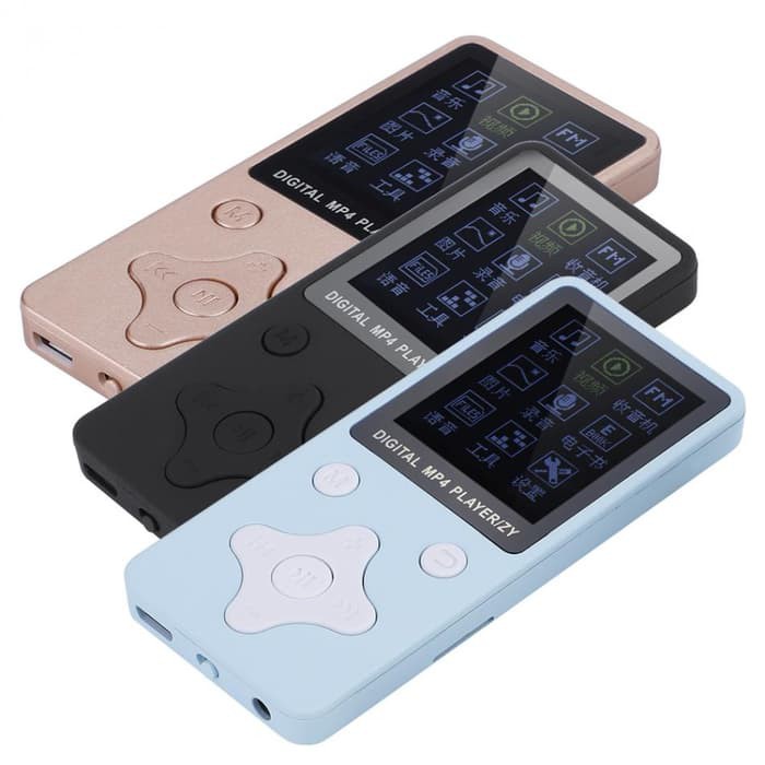 Jual ZYZY MP4 Player Mini Mp3 Portable Music Player TF Card Slot T1 Shopee Indonesia
