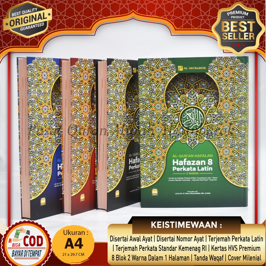 Jual [BAYAR DITEMPAT] Alquran Dan Latinnya Untuk Pemula Hafazan 8 ...