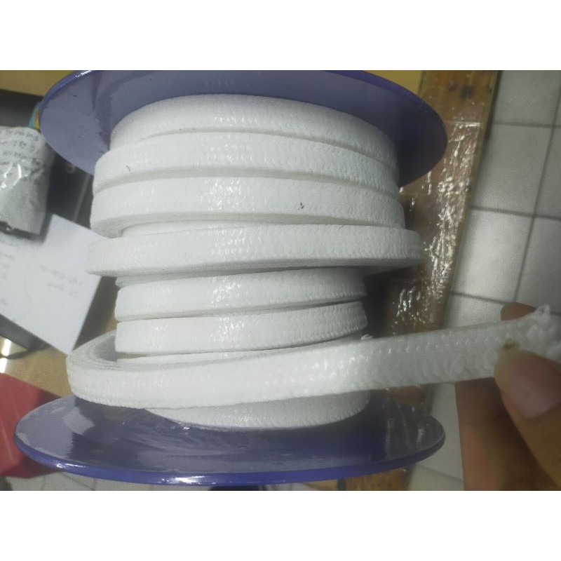 Jual Gland Packing Ptfe Teflon 12 x 12mm Shopee Indonesia