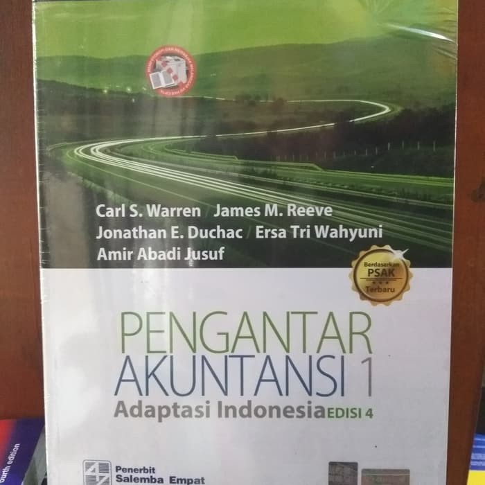 Jual Buku Buku Pengantar Akuntansi 1 Adaptasi Indonesia Edisi 4 Warren ...