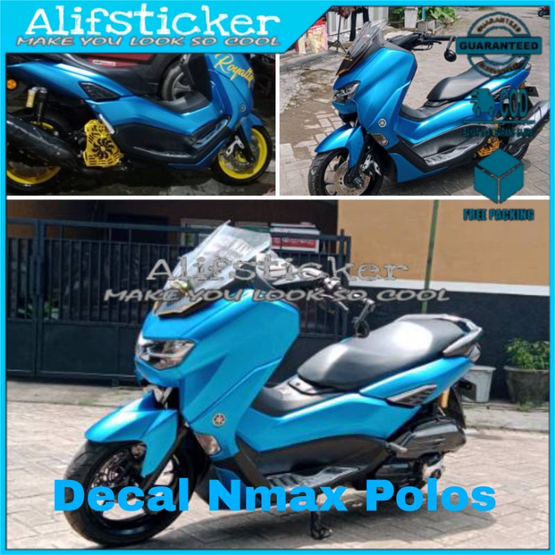 Jual Decal Nmax Polos Stiker Skotlet Nmax Baru Full Body Bahan Satin