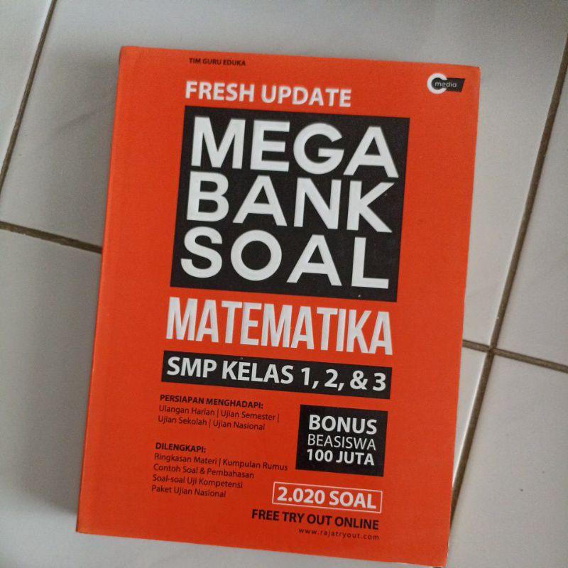 Jual Bank Soal Matematika SMP PERLOVED BEKAS | Shopee Indonesia