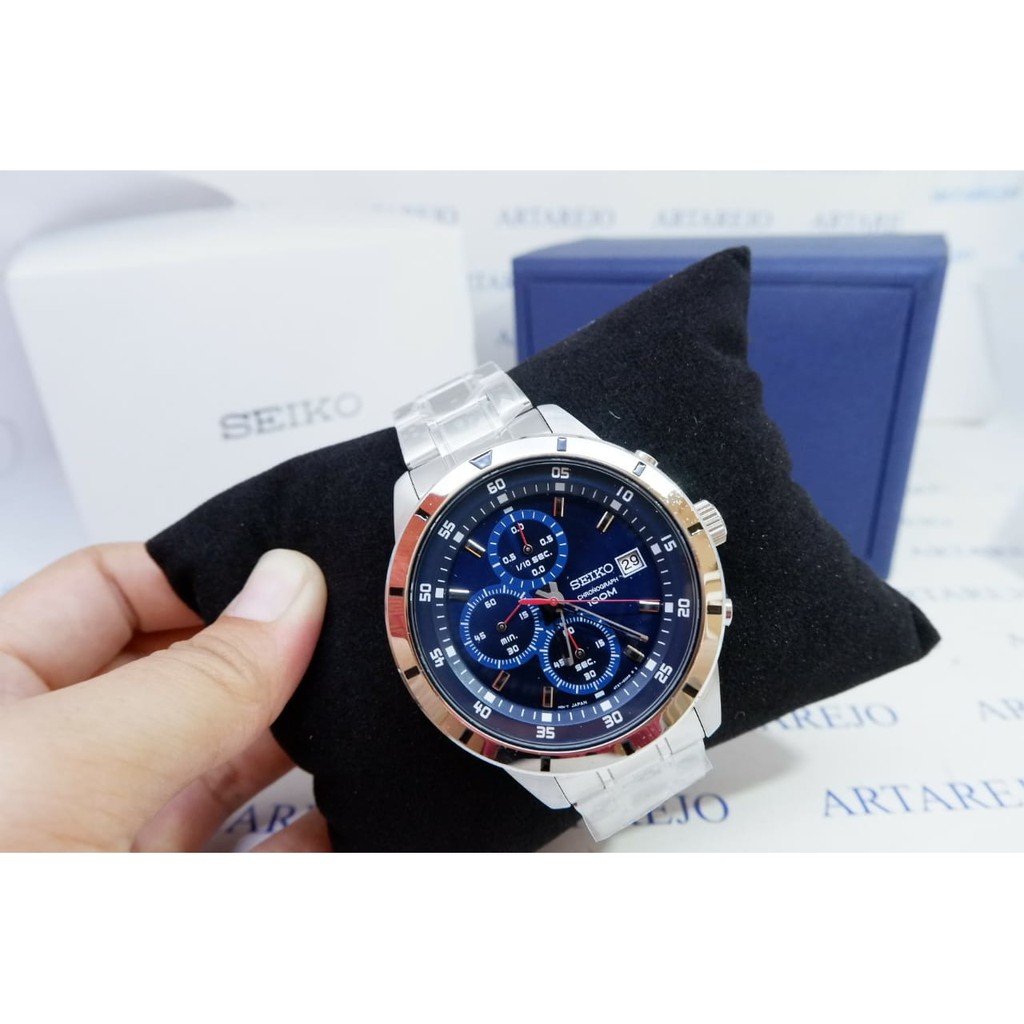 Jual JAM TANGAN PRIA Seiko Chronograph SKS559P1 ORIGINAL SKS559 Shopee Indonesia