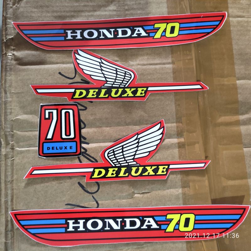 Jual sticker honda c70 stripping list c70 bekjul murah | Shopee Indonesia