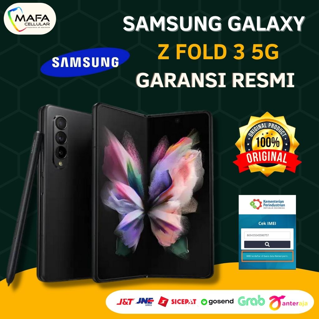 Jual Hp Samsung Galaxy Z Fold 3 5G [12/256GB] & [12/512GB] Handphone ...