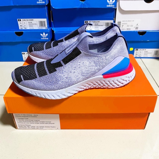 Nike epic clearance react slip on