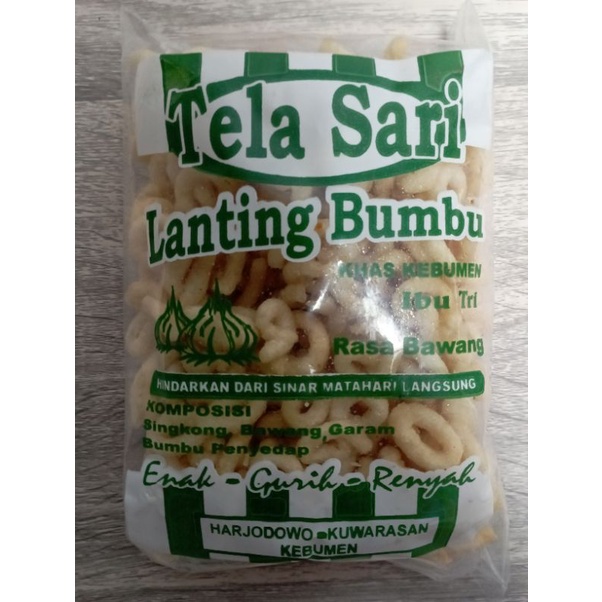 Jual lanting kebumen oleh oleh khas kebumen asli cap tela sari | Shopee ...