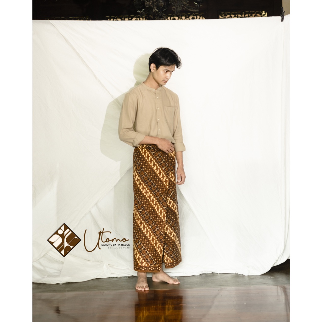 Jual Sarung batik Utomo Motif Parang Slobog | Shopee Indonesia