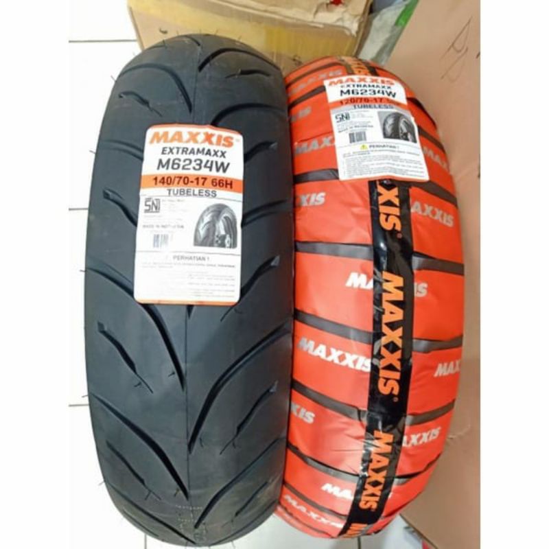 Jual Ban maxxis ring 17 Tapak lebar 120-70 & 140-70 | Shopee Indonesia