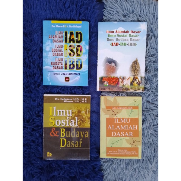 Jual ILMU ALAMIAH DASAR ILMU SOSIAL DASAR ILMU BUDAYA DASAR ( IAD ISD ...