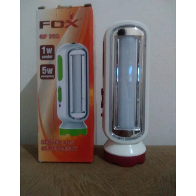 Jual SENTER + EMERGENCY FOX GF 703 | Shopee Indonesia
