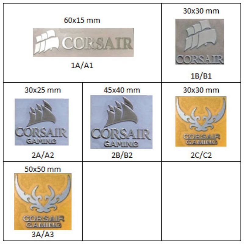 Jual Stiker Sticker Logo Corsair Gaming | Shopee Indonesia