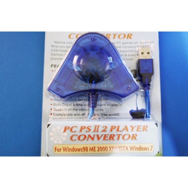 Jual Converter STICK JOYSTICK Gamepad Stik PS2 converter PS2 to usb