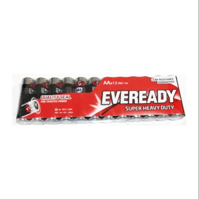 Jual Baterai Eveready Aa A Isi Pcs Shopee Indonesia