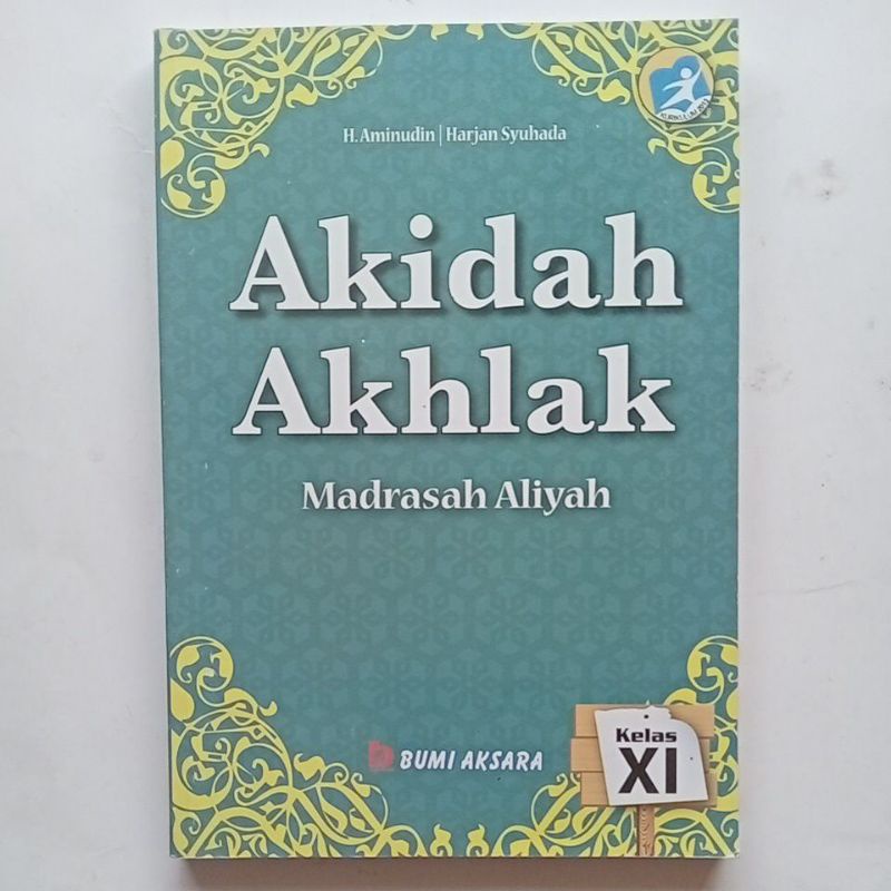 Jual Aqidah Akhlak Madrasah Aliyah Kelas XI Karangan H Aminudin ...