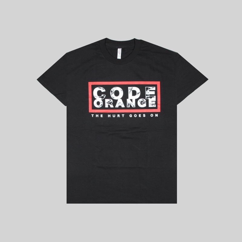 Jual TS CODE ORANGE - THE HURT GOES ON ( ROCK MERCH ) | Shopee Indonesia