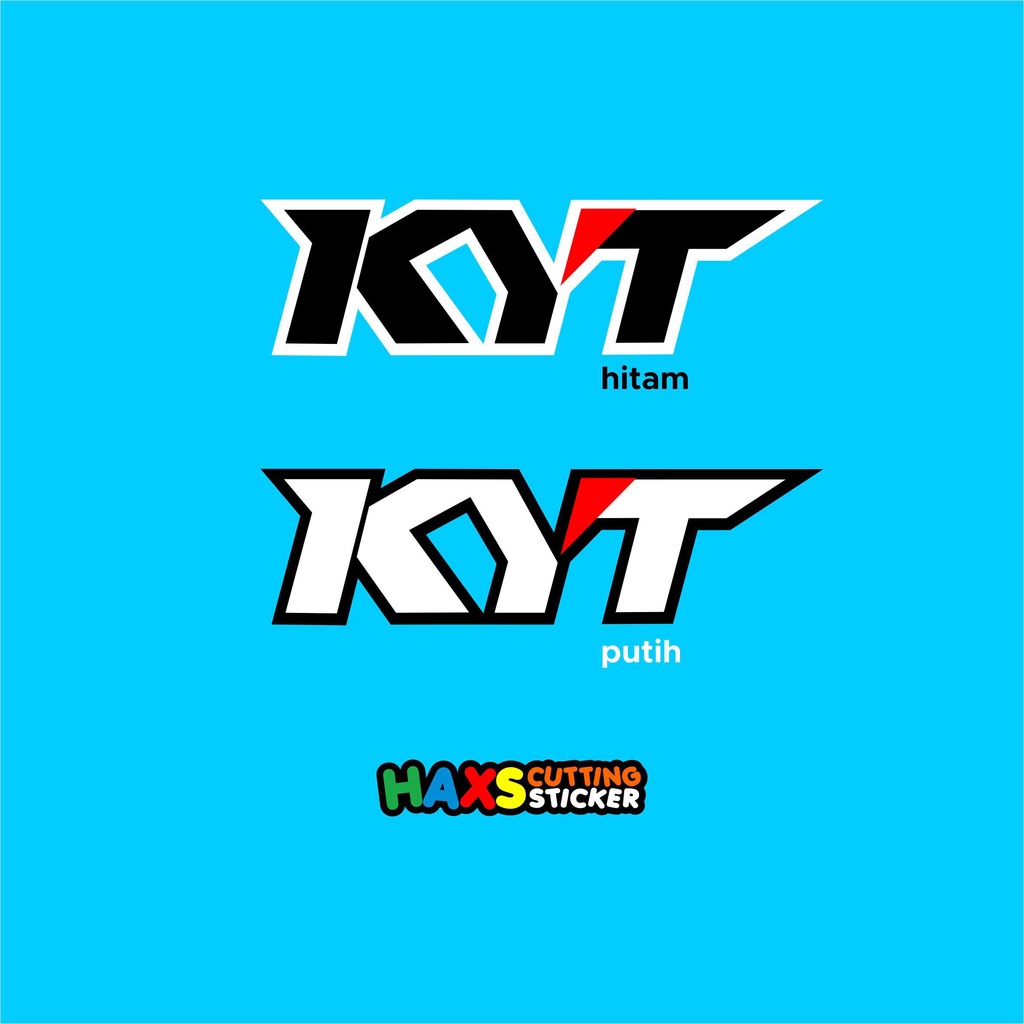Jual Cutting Sticker KYT helmet helm Ukuran 11 CM | Shopee Indonesia