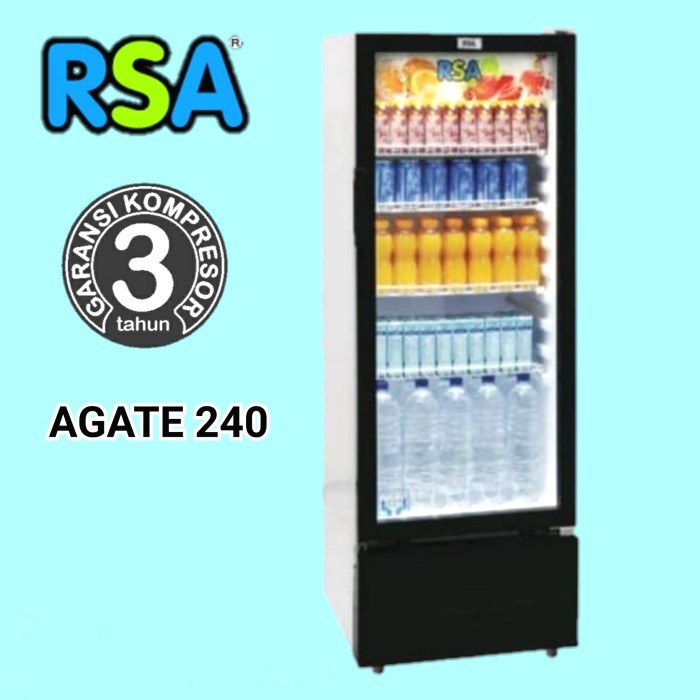 Jual Showcase 4 Rak 222 Liter RSA Type: Agate-240 (Khusus Daerah Medan ...