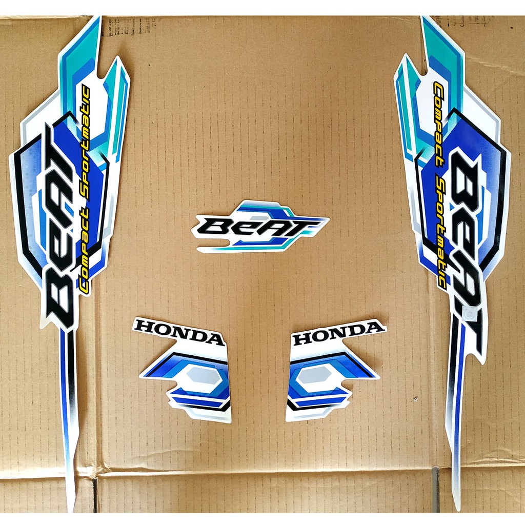 Jual Honda beat-striping-stiker honda beat karbu th 2008-2009 warna