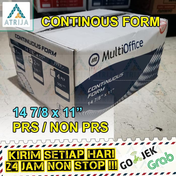 Jual Continuous Form NCR 14 7/8 x 11 - Kertas Komputer Kertas Rangkap ...