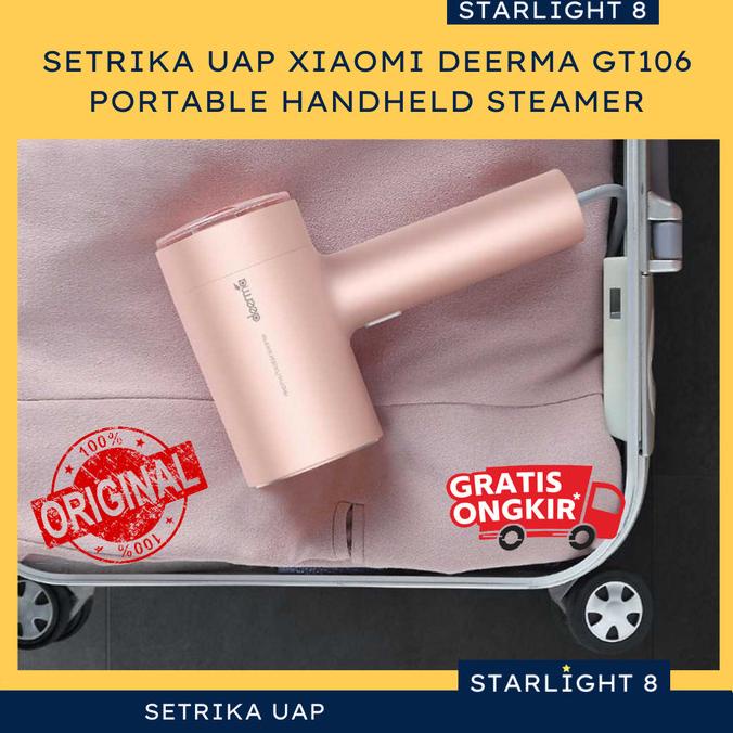 Jual SETRIKA UAP XIAOMI DEERMA GT106 PORTABLE HANDHELD STEAMER ORIGINAL ...