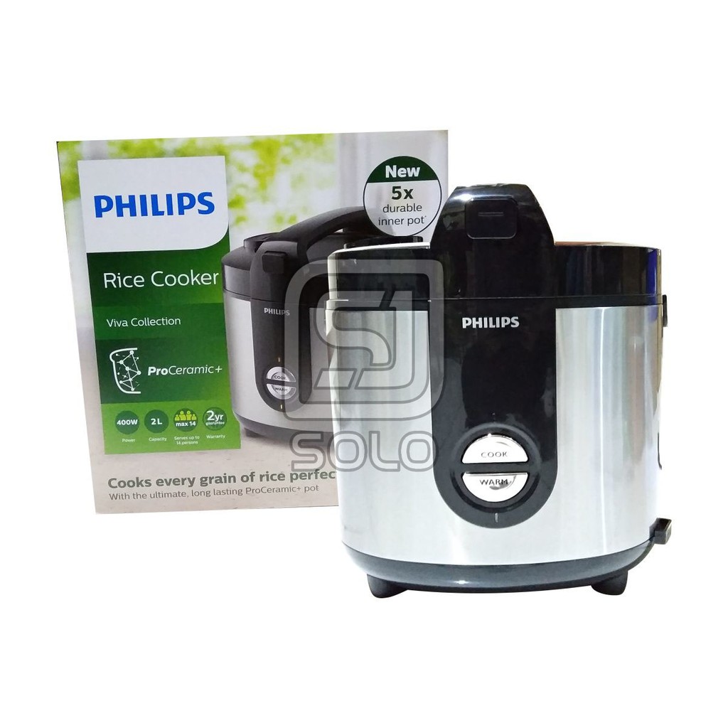 Jual Rice Cooker Stainless PRO HD3132 Penanak Nasi Magic com PHILIPS Shopee Indonesia
