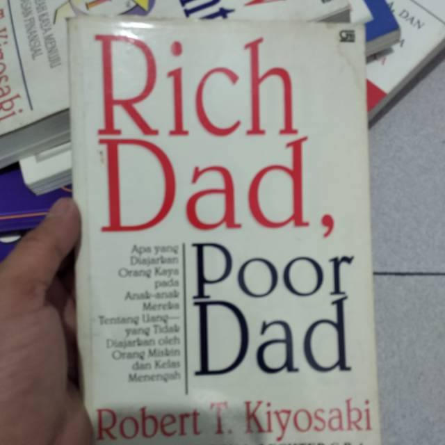 Jual Buku Original Rich Dad Poor Dad Oleh Robert Kiyosaki Shopee