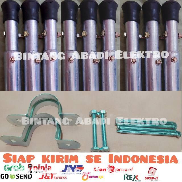 Jual Tiang Antena Tv Meter Galvanis Anti Karat Shopee Indonesia