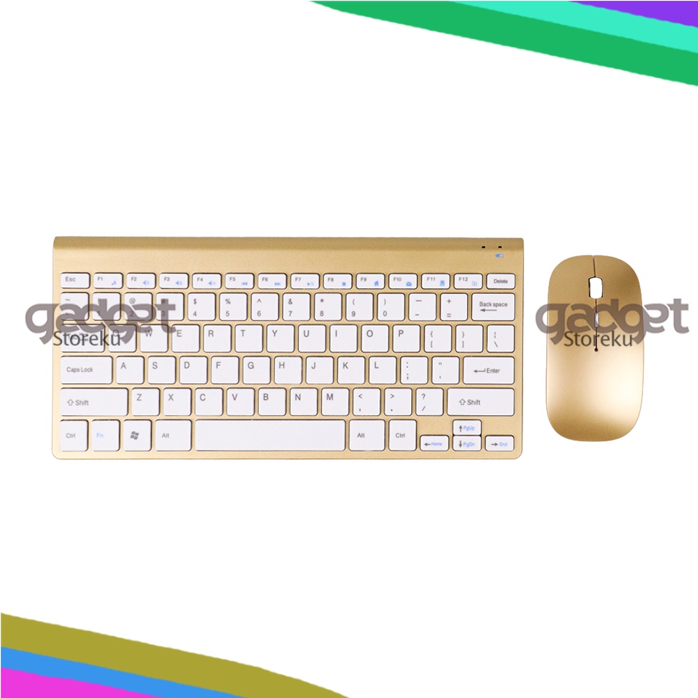 Jual Wireless Paket Keyboard Mouse 2.4G | Shopee Indonesia